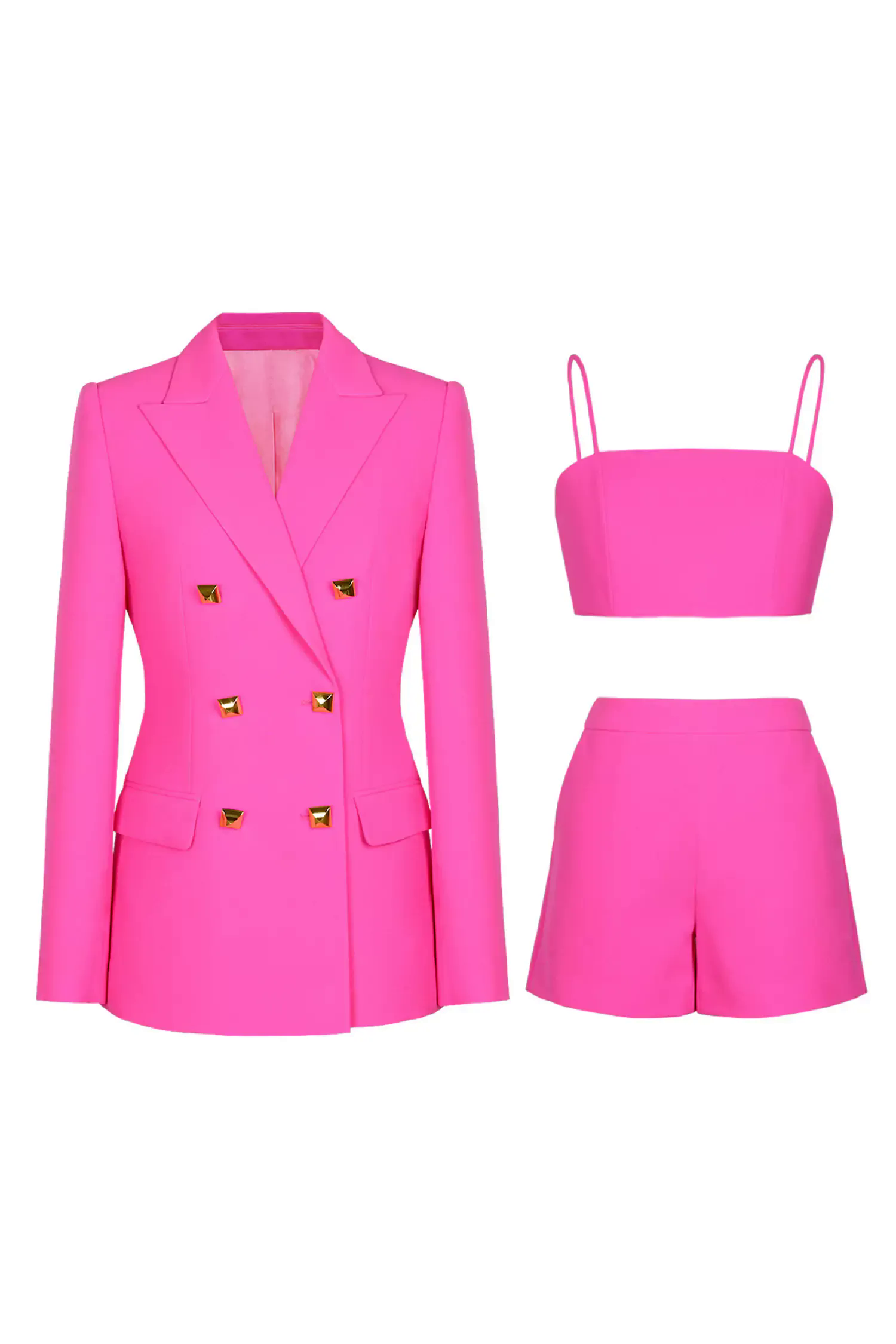 Adalee Rose Red Blazer Set Adalee Rose Red Blazer Set