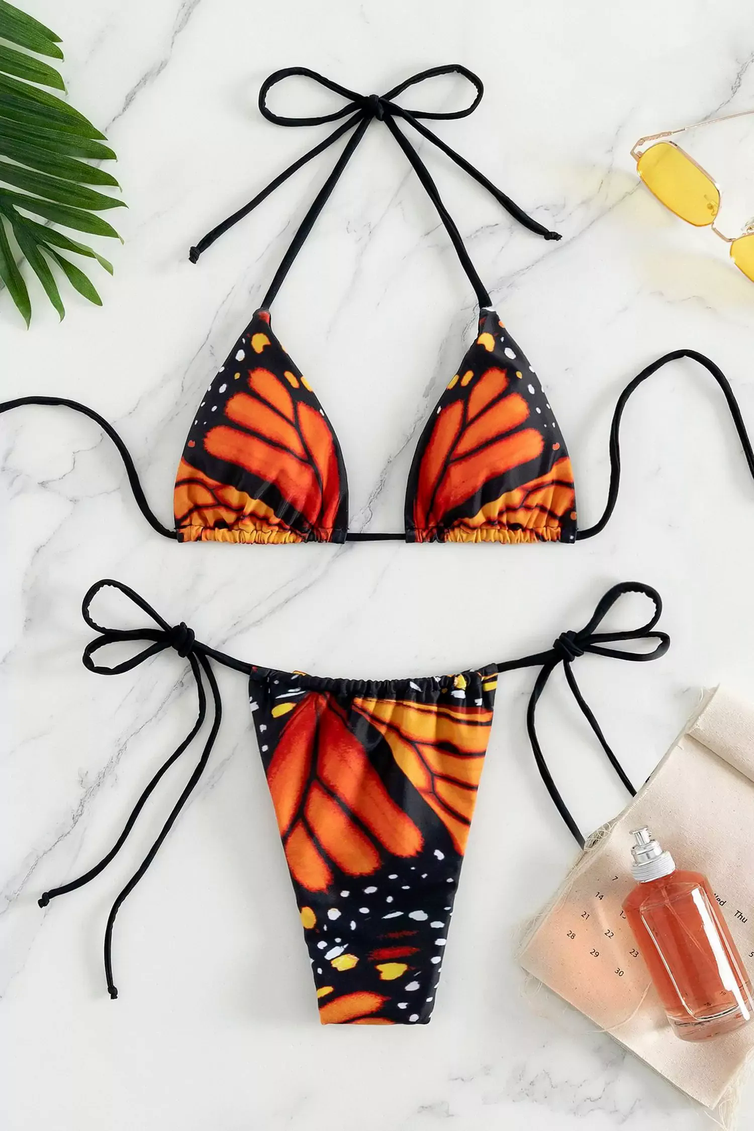 Alexa Red Butterfly Bikini