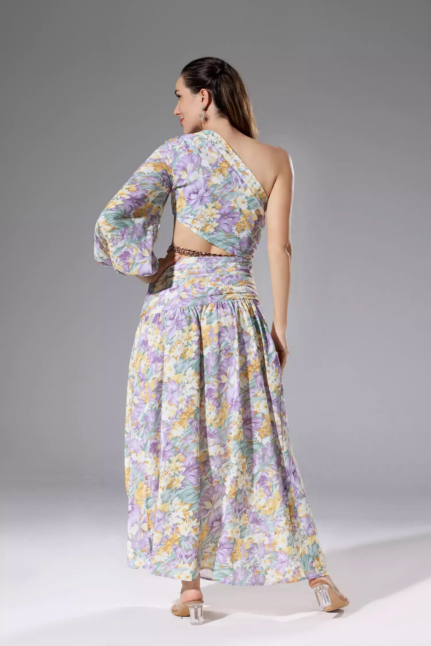 Madilyn Purple Floral Dress Madilyn Purple Floral Dress