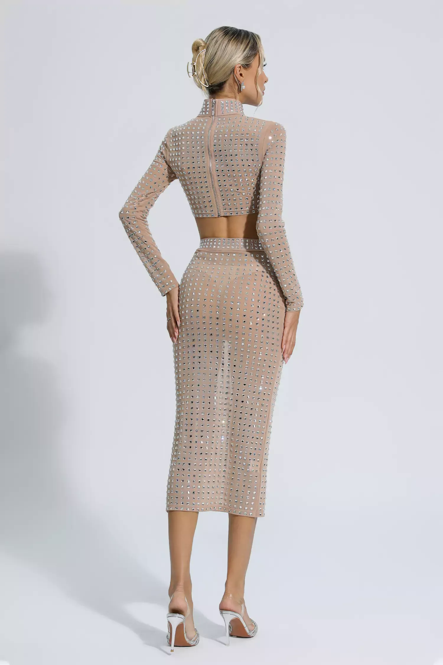 Dayana Khaki Diamond Set