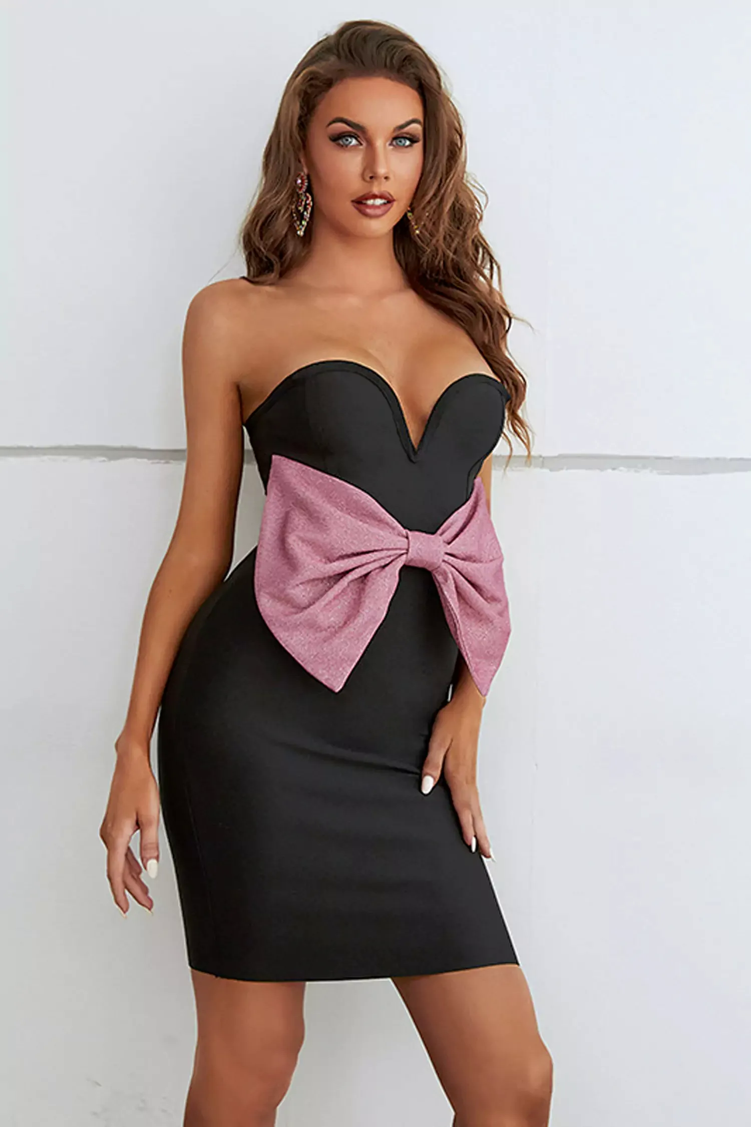 Aniyah Black Off Shoulder Mini Dress Aniyah Black Off Shoulder Mini Dress