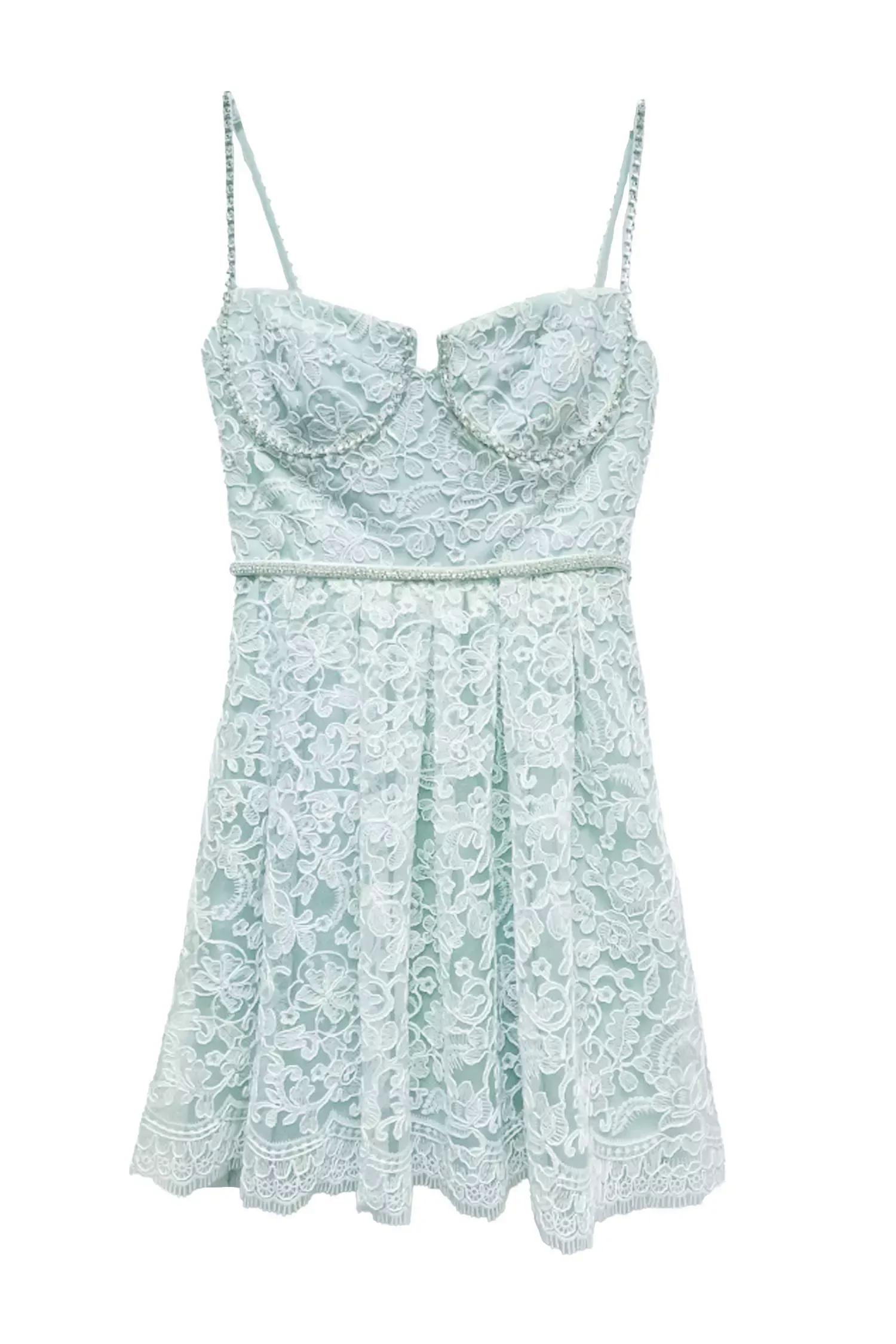 Ellison Green Lace Mini Dress Ellison Green Lace Mini Dress