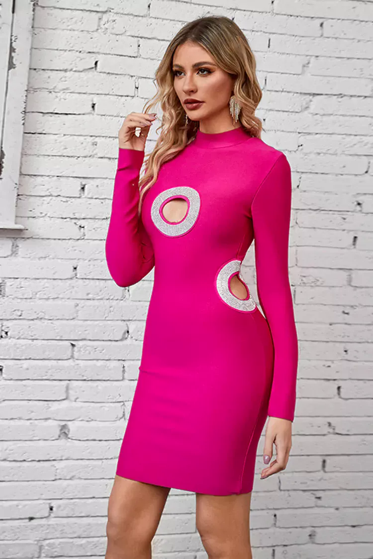 Tatum Pink Bandage Dress Tatum Pink Bandage Dress