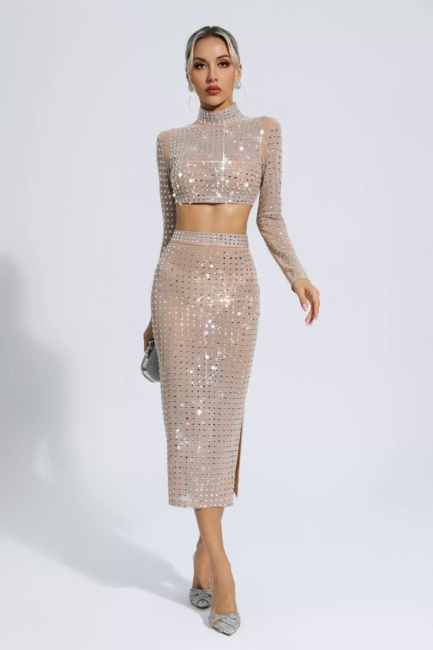 Dayana Khaki Diamond Set