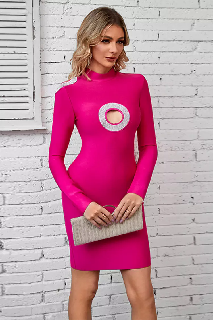 Tatum Pink Bandage Dress Tatum Pink Bandage Dress