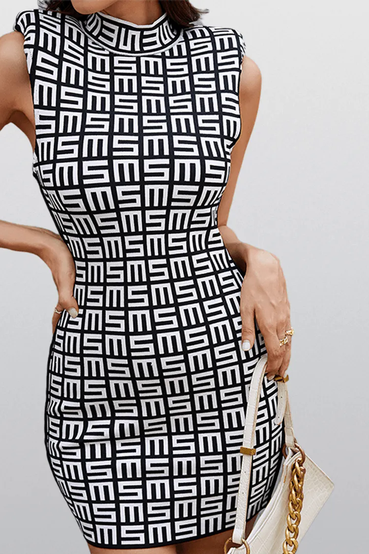 Juliette Shepherd Check Bodycon Dress Juliette Shepherd Check Bodycon Dress