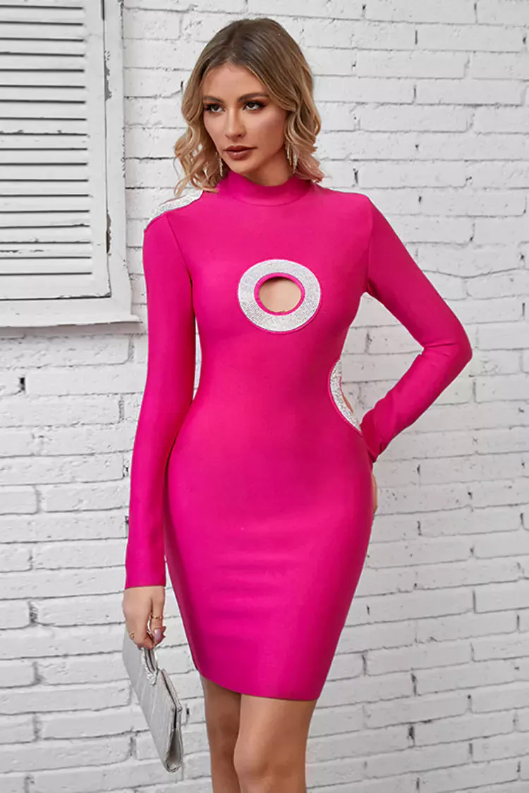 Tatum Pink Bandage Dress Tatum Pink Bandage Dress
