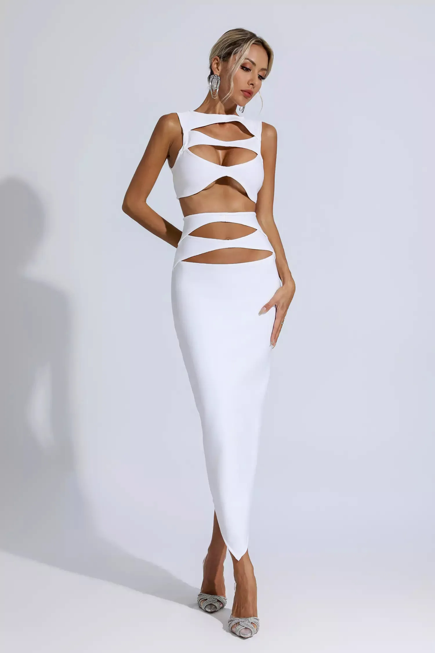 Gabrielle White Bandage Set