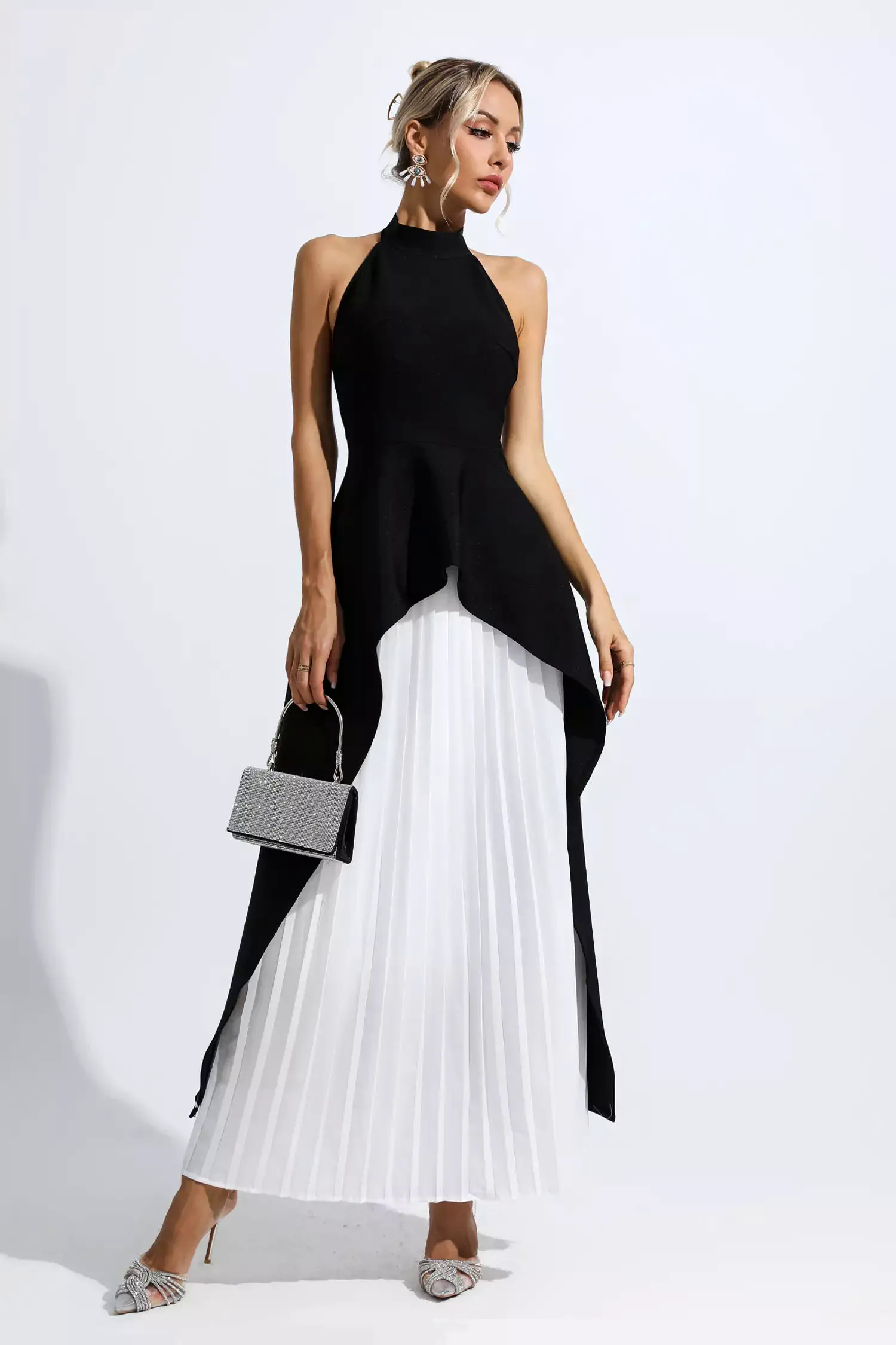 Kamryn Black White Irregular Set