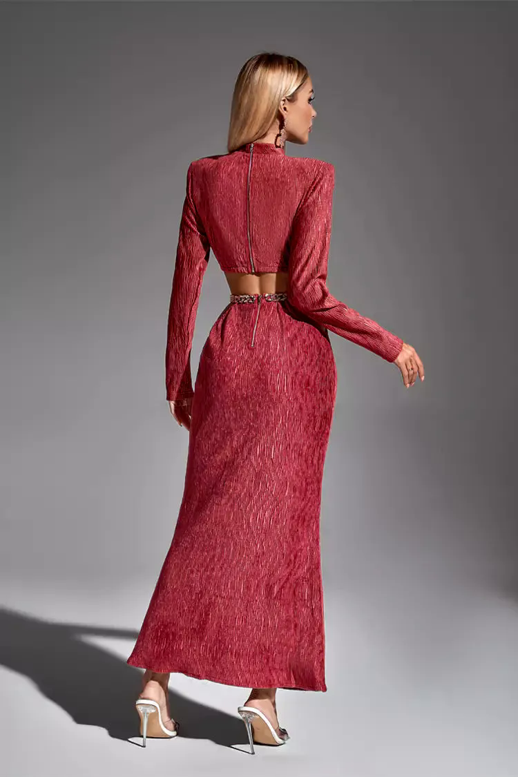Phoebe Brick Red Chain Set Phoebe Brick Red Chain Set