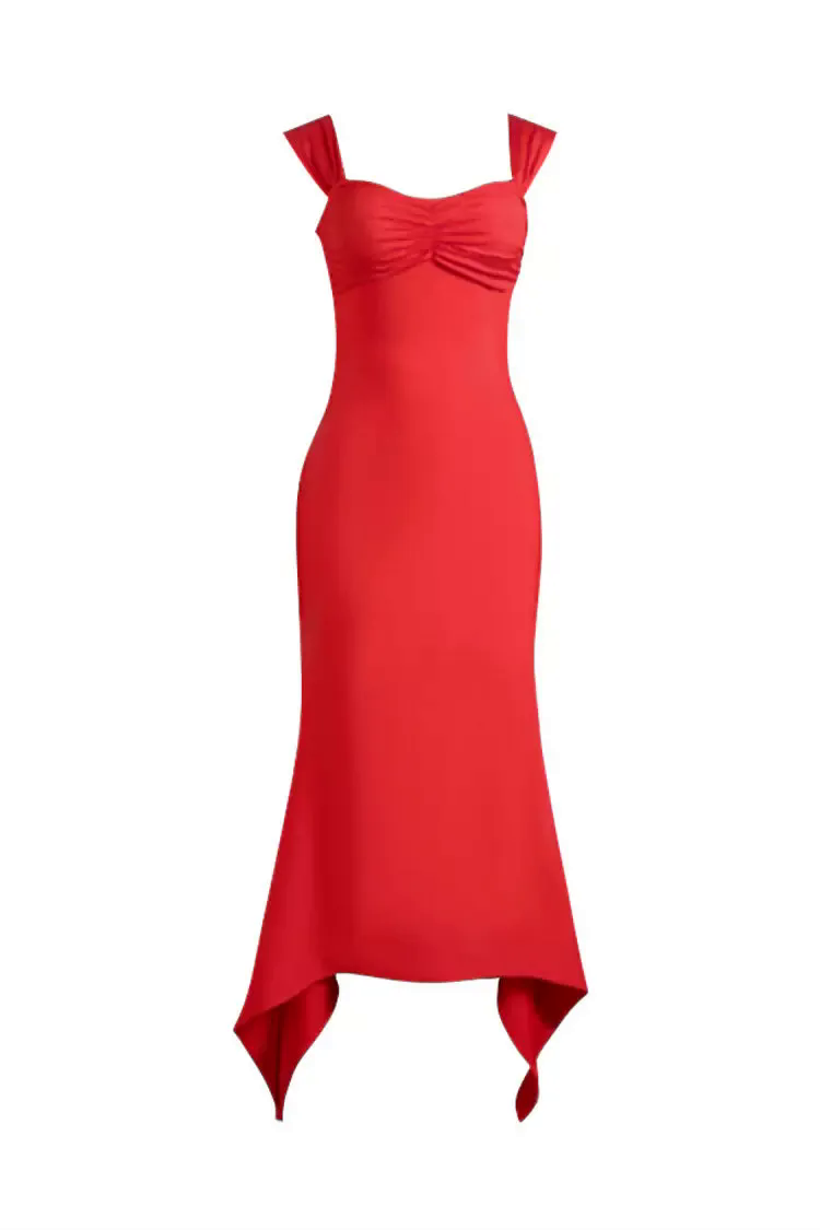 Alayah Red Bandage Maxi Dress Alayah Red Bandage Maxi Dress