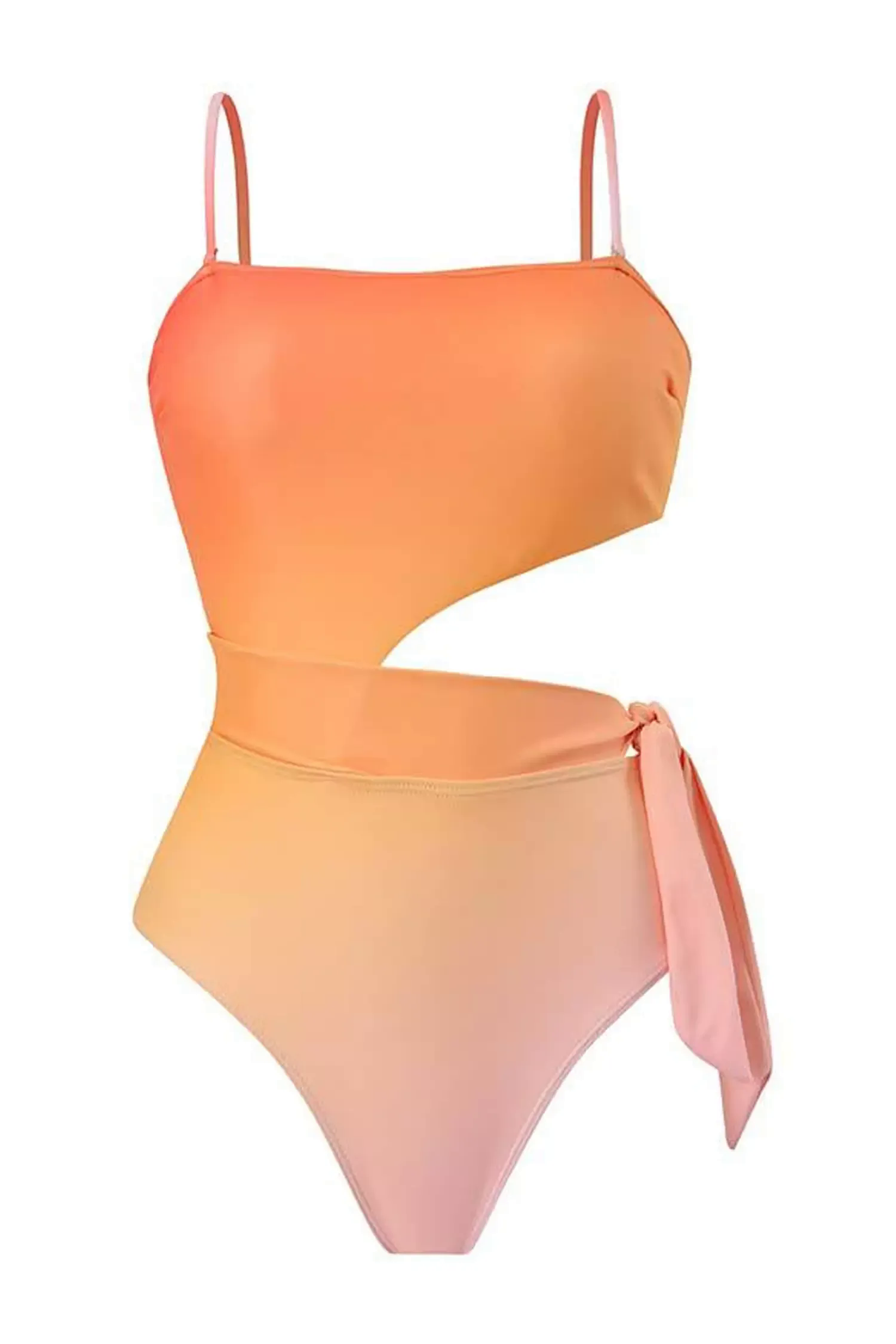 Salma Gradient Orange One Piece Swimwear Salma Gradient Orange One Piece Swimwear