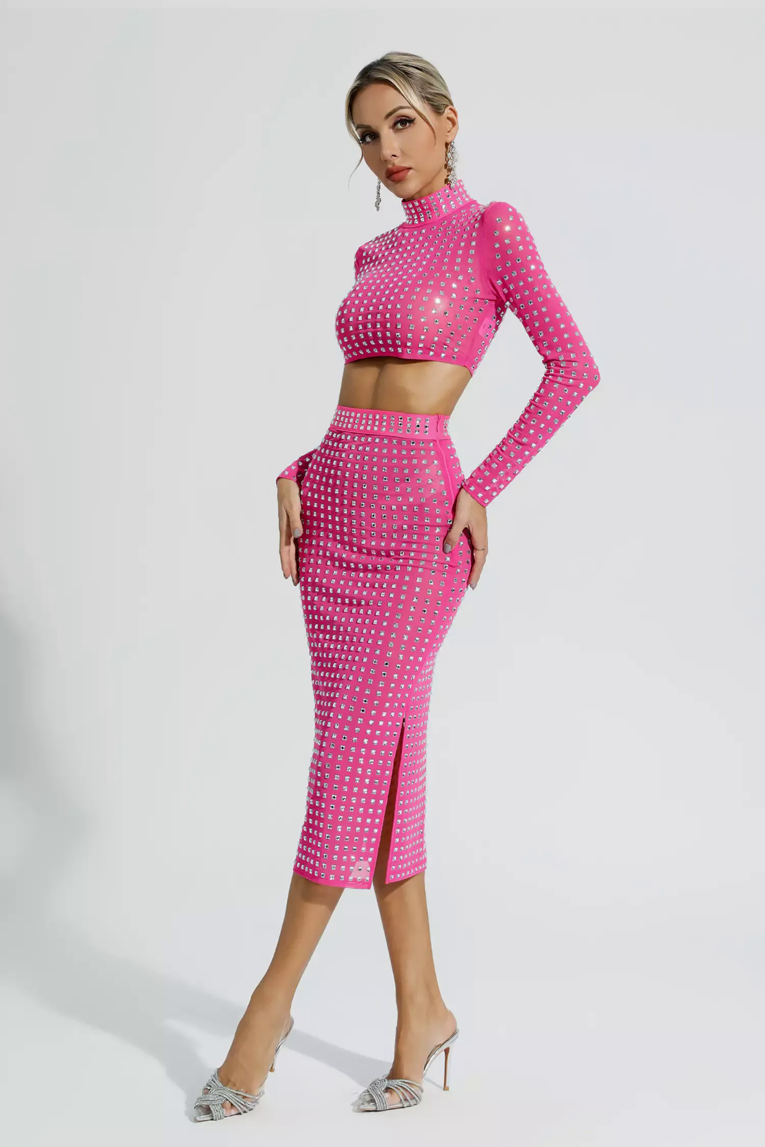 Dayana Rose Red Diamond Set