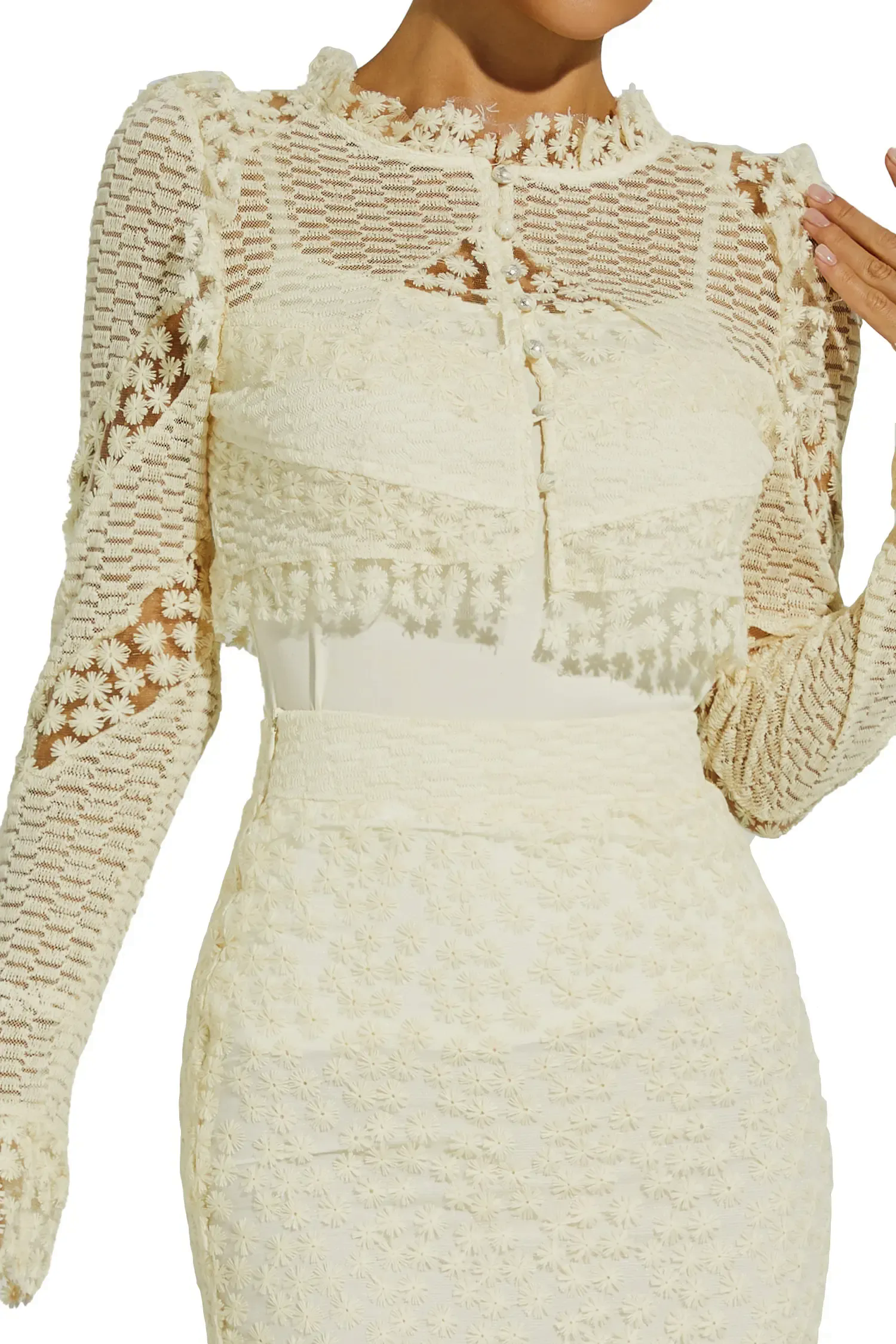 Vita Beige Lace Trumpet Set Vita Beige Lace Trumpet Set