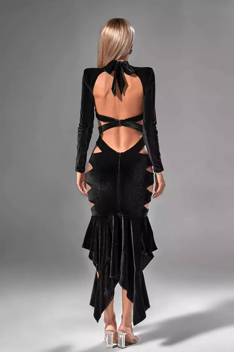 Juliet Black Velvet Dress Juliet Black Velvet Dress