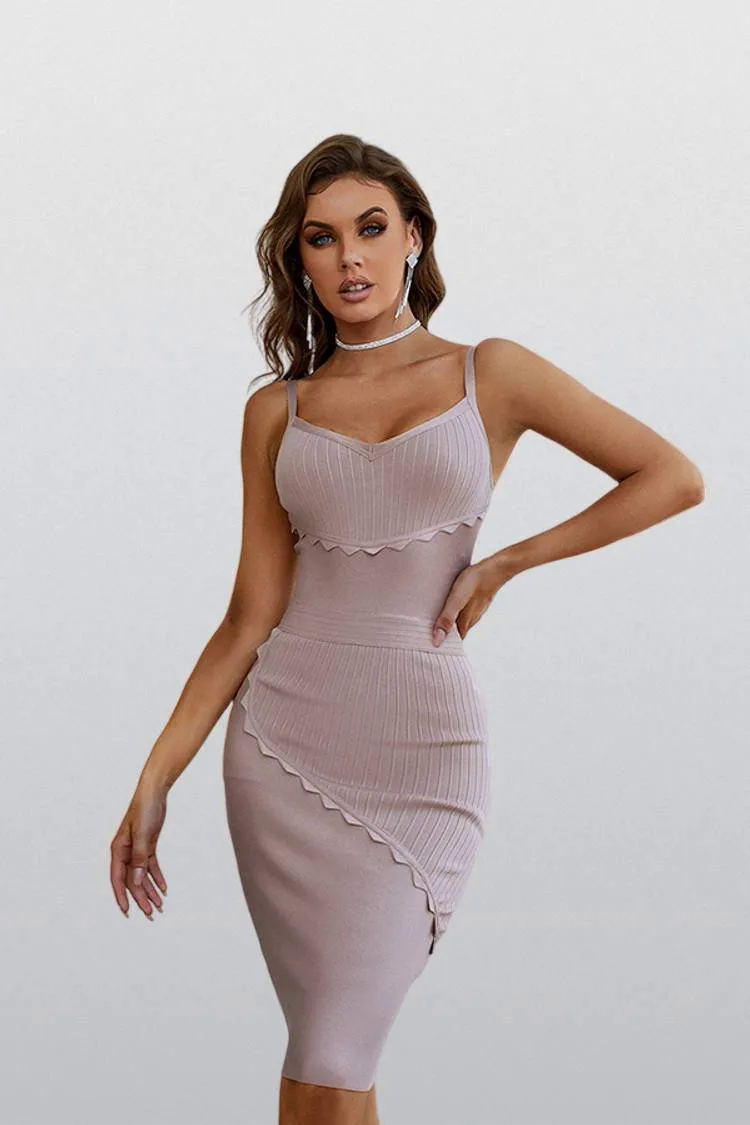Thea Purple Corset Midi Dress Thea Purple Corset Midi Dress