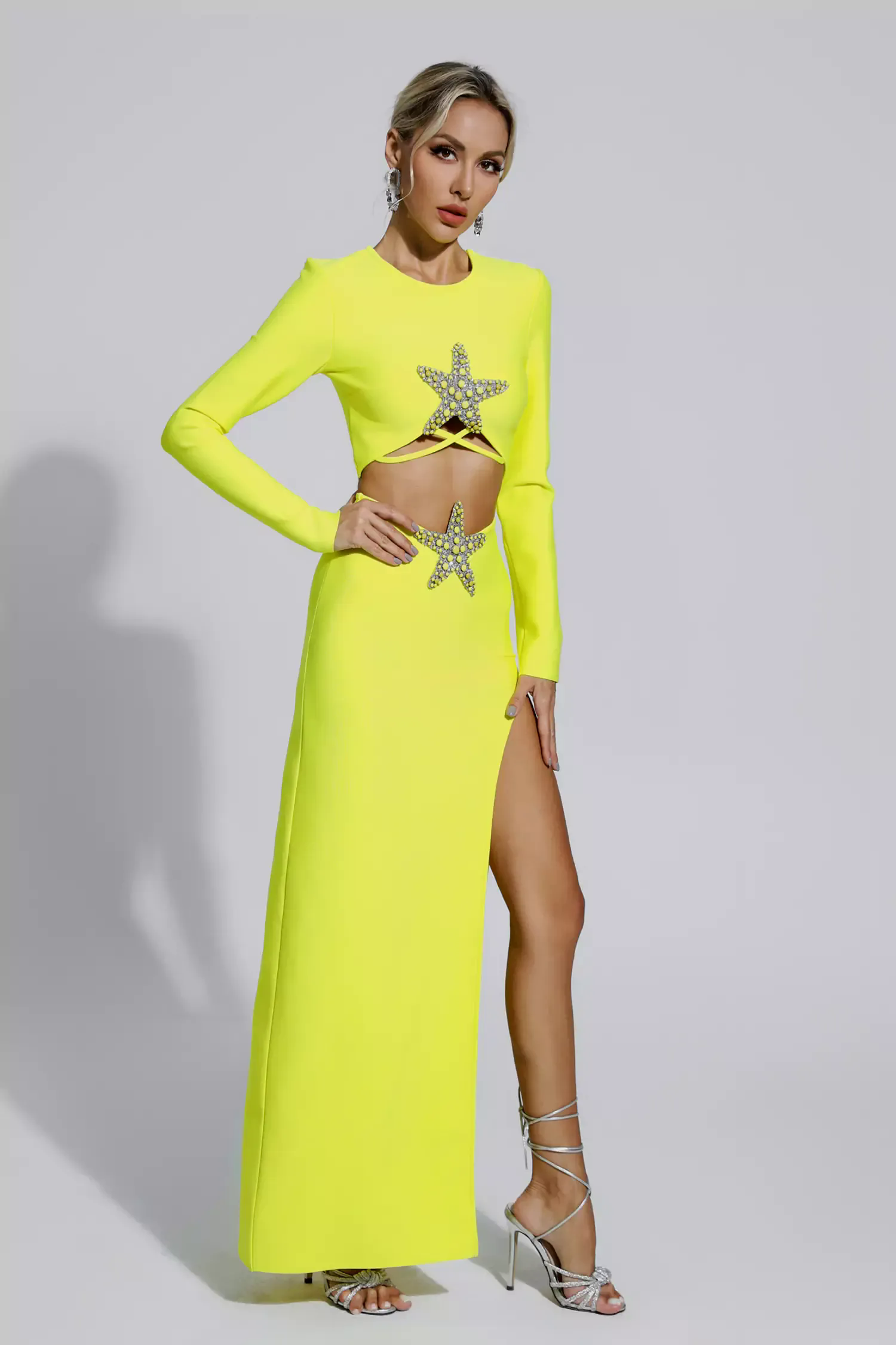 Faye Yellow Star Bandage Set Faye Yellow Star Bandage Set
